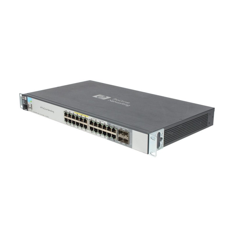 Netværksswitch - HP ProCurve 2520G-24 J9299A 24-ports switch (brugt)