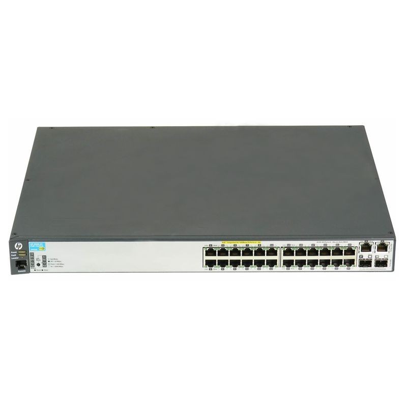 Netværksswitch - HP 2620-24-PoE+ Switch J9625A 24-portars Switch (beg)