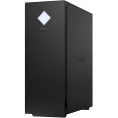 Billig gaming computer og stationær gaming computer - HP Omen 25L GT15-1045no i7 (gen 13) 16GB 1TB SSD RTX 4070 12GB WiFi Win 11