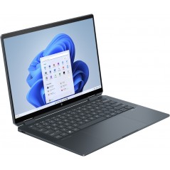 Bærbar computer med skærm på 14 og 15,6 tommer - HP Spectre x360 2-in-1 14-eu0895no 14" OLED 2.8K Touch Ultra 7 32GB 1TB SSD Win 11 Slate Blue