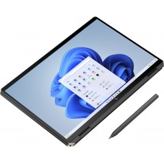 Bærbar computer med skærm på 14 og 15,6 tommer - HP Spectre x360 2-in-1 14-eu0060no 14" OLED 2.8K Touch Ultra 7 16GB 512GB SSD Win 11 Nightfall Black