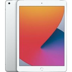 Brugte iPad Pro, Mini og Air - iPad (2020) 10.2" 128GB Wi-Fi Silver (8th Gen) (brugt)