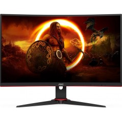 AOC C27G2E 27" buet gamerskærm med 165 Hz og VA-panel