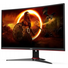 AOC C27G2E 27" buet gamerskærm med 165 Hz og VA-panel