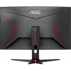 Computerskærm 25" eller større - AOC C27G2E 27" buet gamerskærm med 165 Hz og VA-panel