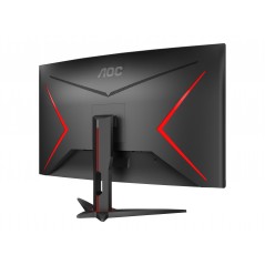 Computerskærm 25" eller større - AOC CQ32G2SE 32" buet gaming-skærm med 165 Hz og VA-panel