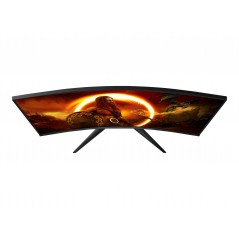 Computerskærm 25" eller større - AOC CQ32G2SE 32" buet gaming-skærm med 165 Hz og VA-panel