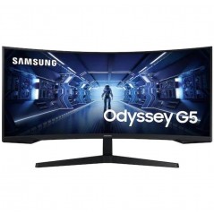 Samsung Odyssey G5 C34G55 34" buet gaming-skærm med 165 Hz og VA-panel 3440x1440