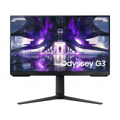 Samsung Odyssey G3 27" 144 Hz gaming-skærm med ergonomisk fod