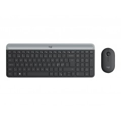 Tastatur & computermus - Logitech MK470 slim trådløst tastatur og mus