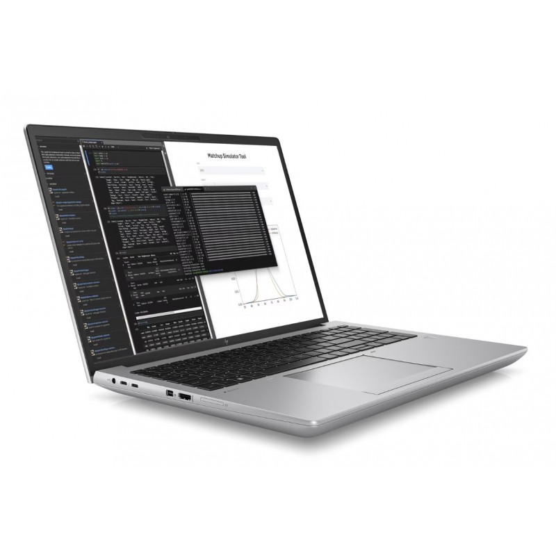 Bærbar computer med skærm på 16-17 tommer - HP ZBook Fury 16 G10 16" Full HD+ Intel i7 (gen 13) 32GB 1TB SSD Quadro A2000 8GB Win 11 Pro