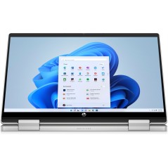 Bærbar computer med skærm på 14 og 15,6 tommer - HP Pavilion x360 14-ek1007no 14" i5 (gen 13) 8GB 512SSD Win 11 Natural Silver