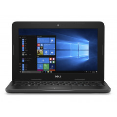 Brugt laptop 12" - Dell Latitude 3180 11.6" HD Intel 4GB 128GB SSD Win 10 Pro (beg med mura) (låg batterihälsa*)