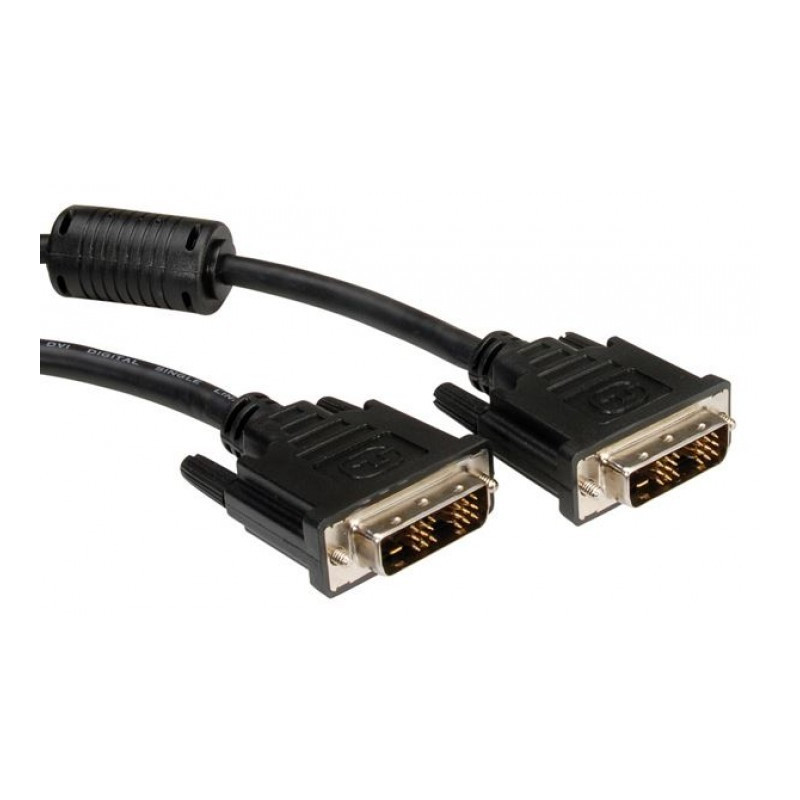 DVI-kabel og DVI-adapter - Deltaco 2 meter DVI-kabel (DVI-I Dual Link)