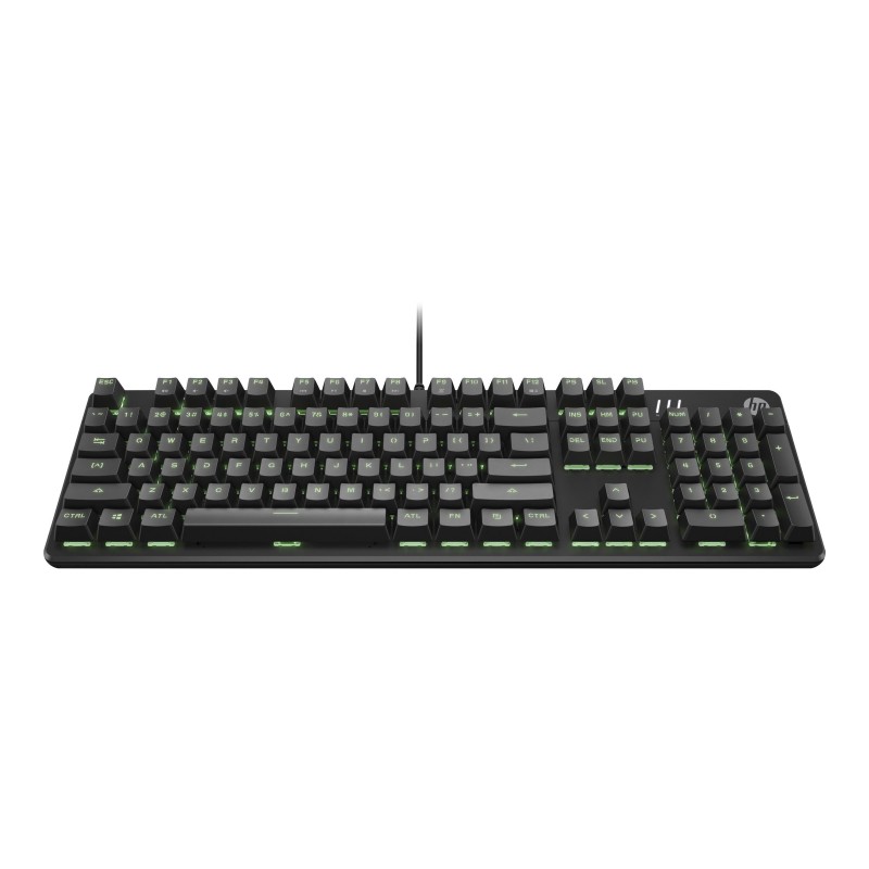 Gaming-tastatur - HP Pavilion Gaming 550 hybrid/mekanisk tastatur med baggrundsbelysning