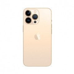 Brugt iPhone - iPhone 13 Pro Max 128GB Gold med 1 års garanti (beg)