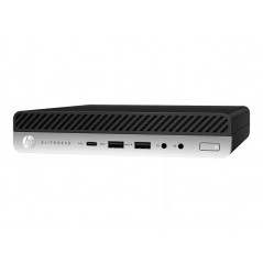 Brugt stationær computer - HP EliteDesk 800 G5 Mini i5 8GB 256SSD WiFi Win11 Pro (beg)