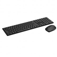 Trådløse tastaturer - Rapoo 8020M ultratyndt trådløst tastatur og mus med Multi-Mode (Bluetooth + USB)