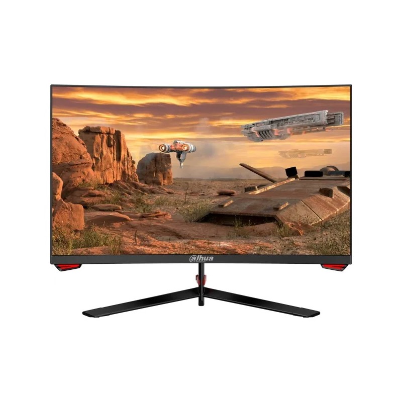 Computerskærm 25" eller større - Dahua DHI-LM27-E230C 27-tommer buet 165 Hz-skærm til gaming