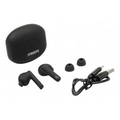 In-ear - Streetz TWS-116 True Wireless in-ear headset med aktiv støjreduktion (ANC)