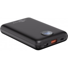 Portable batterier - Goobay powerbank 10.000 mAh med 1x USB-A og 1x USB-C med understøttelse af PD 20W