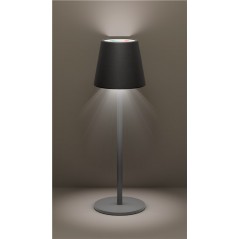 Udendørs belysning - Genopladelig bordlampe med RGB til indendørs og udendørs brug, dimmable (sort/hvid/bronze)