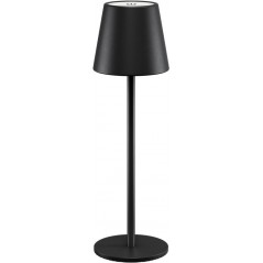 Udendørs belysning - Genopladelig bordlampe til indendørs og udendørs brug, dimmable (sort/hvid/bronze)