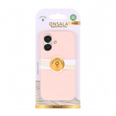 Covers - Onsala telefonetui i genbrugsmateriale til iPhone 16 i pink