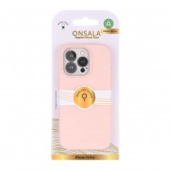 Covers - Onsala mobiletui lavet af genbrugsmateriale til iPhone 16 Pro i pink