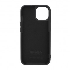 Covers - Onsala MagSeries mobiletui til iPhone 15 i sort silikone