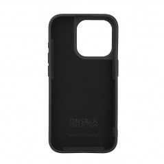 Covers - Onsala MagSeries mobiletui til iPhone 15 Pro i sort silikone