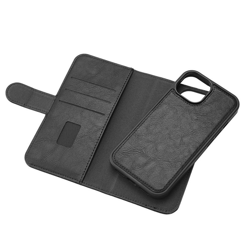 Covers - Gear MagSeries 2-i-1 pungetui til iPhone 15 i sort