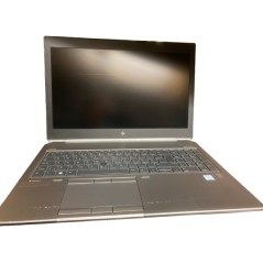 Brugt bærbar computer 15" - HP ZBook 15 G5 15.6" Full HD i7-8750H 32GB 512GB SSD Quadro P2000 med 4G-modem Win 11 Pro (brugt) (læs beskrivelse)