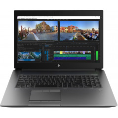 Brugt laptop 17" - HP ZBook 17 G5 17.3" 4K UHD i7 64GB 512GB SSD Quadro P4200 Win11 Pro (brugt med lille ridse & små mærker skærm)