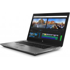 Brugt laptop 17" - HP ZBook 17 G5 17.3" 4K UHD i7 64GB 512GB SSD Quadro P4200 Win11 Pro (brugt med lille ridse & små mærker skærm)