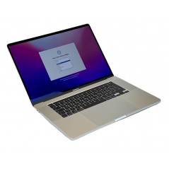 Brugt MacBook Pro - MacBook Pro 16-tommer 2019 i7-9750H 16GB 512GB SSD Silver (brugt med små mærker skærm, tastatur)