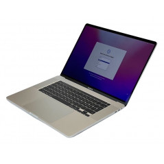 Brugt MacBook Pro - MacBook Pro 16-tommer 2019 i7-9750H 16GB 512GB SSD Silver (brugt med små mærker skærm, tastatur)