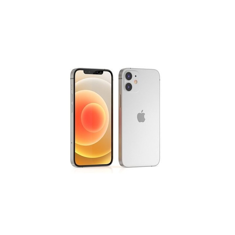 Brugt iPhone - iPhone 12 Mini 64GB 5G White med 1 års garanti (beg)