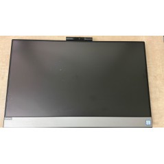 Brugt alt-i-én - Lenovo V530 24" All-in-One i5 8GB 256SSD Win 11 Pro (beg med ersättningsfot, repor * pixelfel)