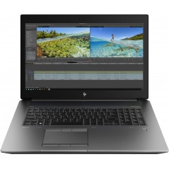 HP ZBook 17 G6 17,3" Full HD i7 64GB 1TB SSD RTX 4000 8GB Win 11 Pro (brugt med mura & vage indtryk på skærmen)