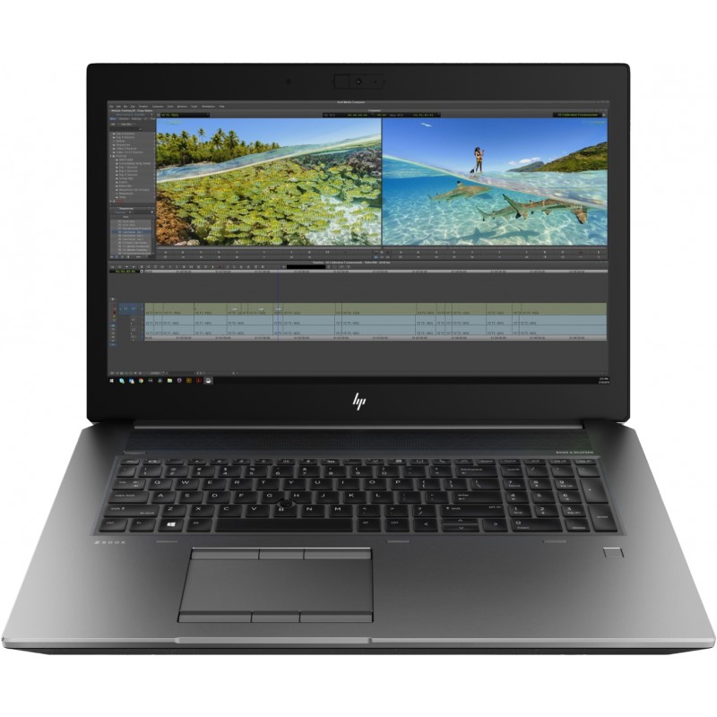 Brugt laptop 17" - HP ZBook 17 G6 17,3" Full HD i7 64GB 1TB SSD RTX 4000 8GB Win 11 Pro (brugt med mura & vage indtryk på skærmen)