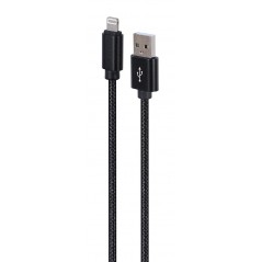 Cablexpert flettet Lightning-kabel til iPhone & iPad 1,8 meter