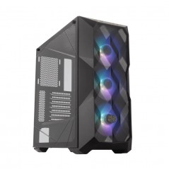 Cooler Master Masterbox TD500 Mesh gaming computer med Intel i9 64GB 1+1TB SSD RX6750 XT Win11 Pro (brugt)