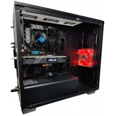 Brugte gaming-computere - Corsair Carbide 270R Gaming PC med Intel i7 32GB 1TB SSD GTX1070 Win11 Pro (brugt)