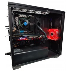 Brugte gaming-computere - Corsair Carbide 270R Gaming PC med Intel i7 32GB 1TB SSD GTX1070 Win11 Pro (brugt)