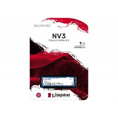 M.2-SSD til computer - Kingston NV3 1TB SSD NVMe M.2 2280 PCIe 4.0 x4