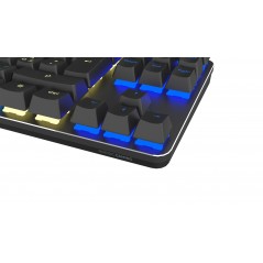 Baggrundsbelyst gamingtastatur - Nordic Gaming TKL mekanisk gaming-tastatur med RGB-belysning