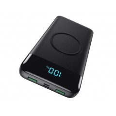 Fochew powerbank 26 800 mAh med trådløs Qi-opladning og 25W PD