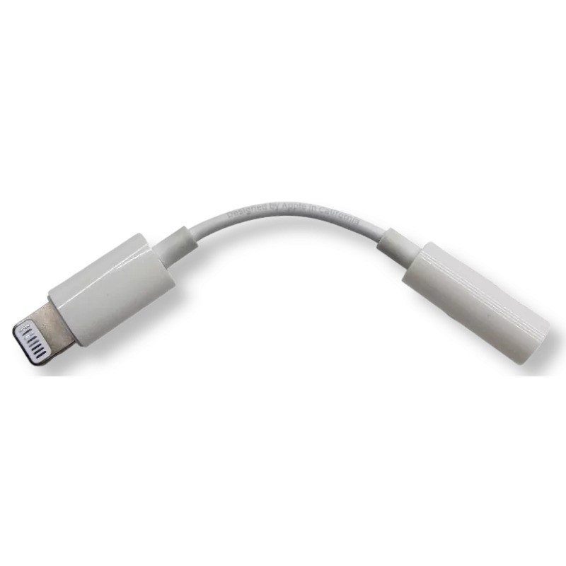 Opladere og kabler - Apple original Lightning til 3,5 mm lydadapter