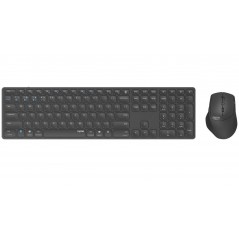 Rapoo 9800M ultratyndt trådløst tastatur og mus med Multi-Mode (Bluetooth + USB)